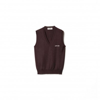 MIU MIU WOOL SWEATER VEST MMV209